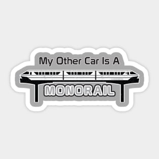 Other Car - Monorail Silver Sticker